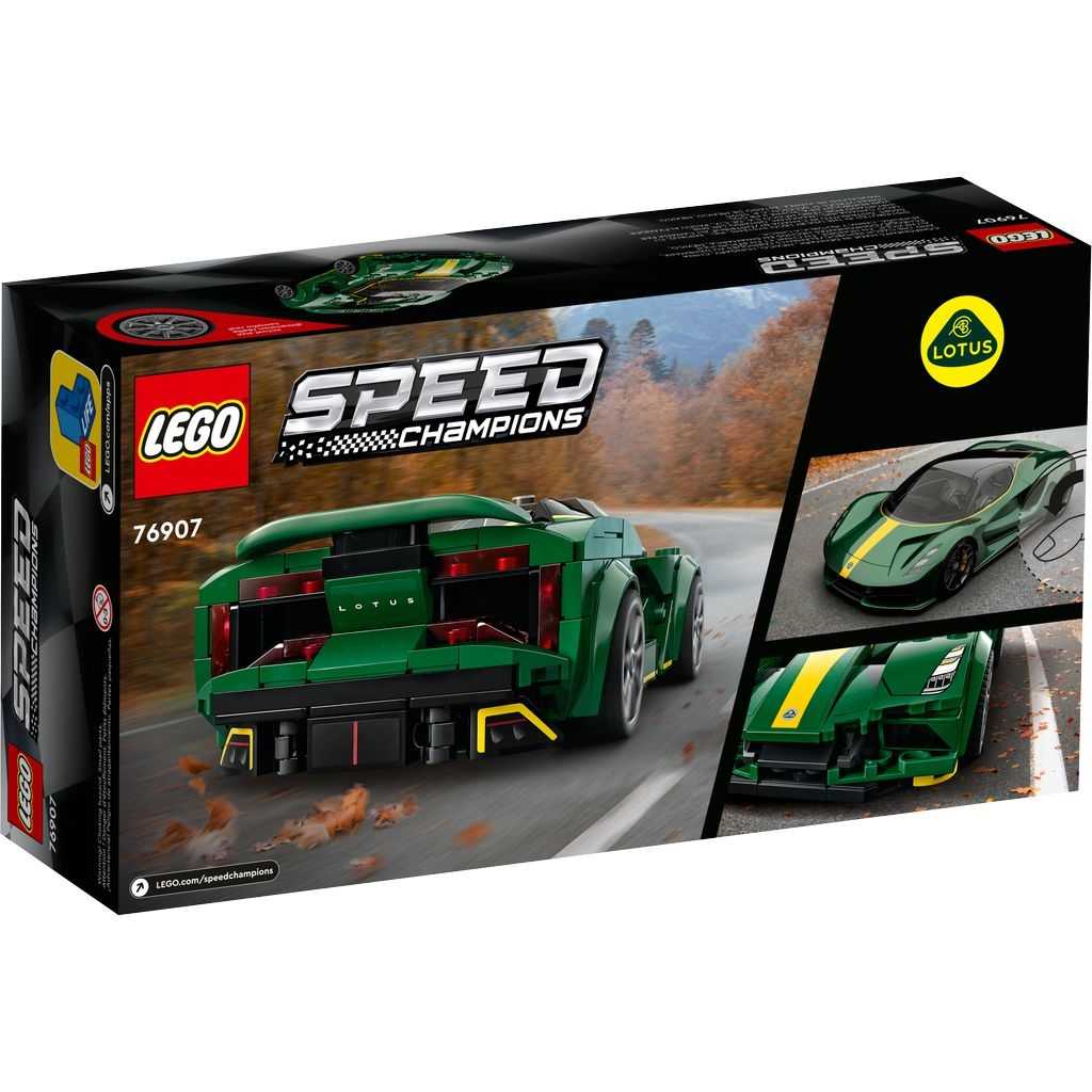 Speed Champions Lego Lotus Evija Edades 8+ # 76907 Artículo 247 Piezas | HRW-208395